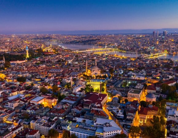 aerial view istanbul city sunrise turkey 1245x830 min